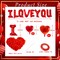 500 Rose Petals, Foil Mylar Love Balloons,I Love You Heart Balloons